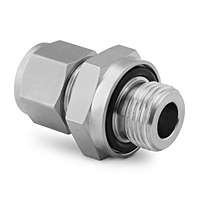 Item # SS-400-1-OR, Male Connector (O-Seal Straight Thread ...