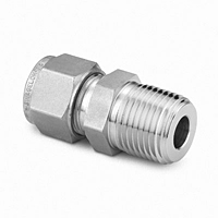 Item # SS-10M0-1-8, Male Connector (Tapered Thread) - Metric On ...